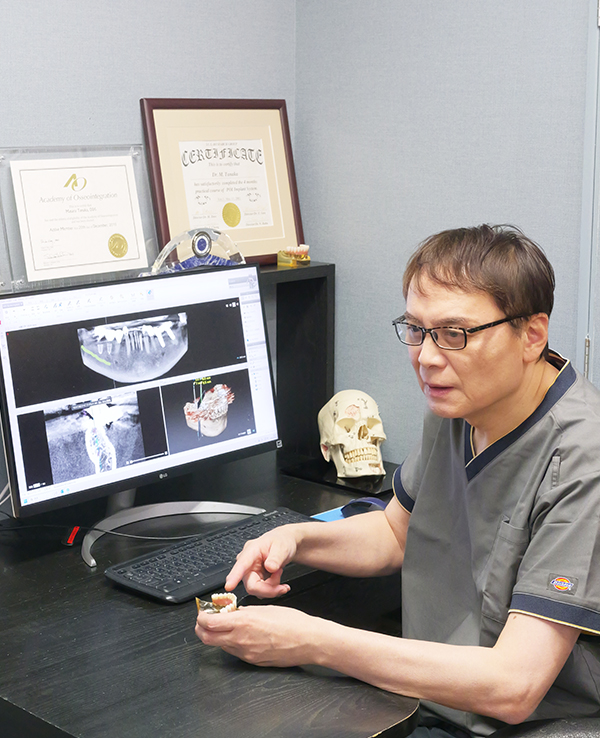 CTによる精密な診断と、わかりやすい説明